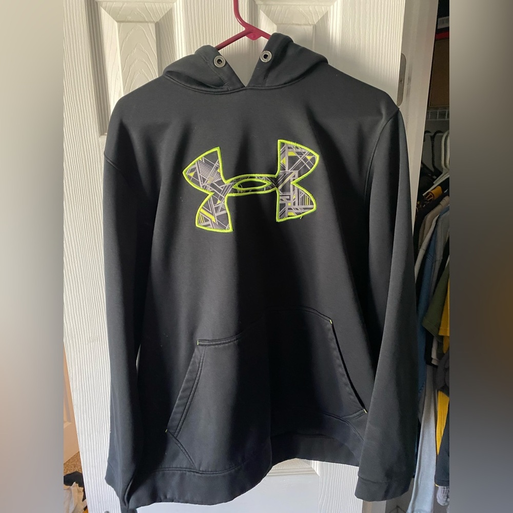 Neon Under Armor Hoodie